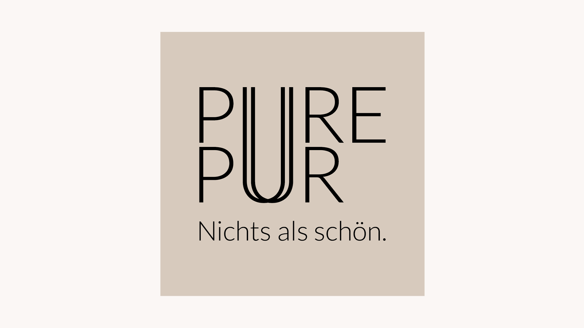 PUREPUR Logo und Wortmarke